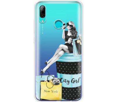 Силіконовий чохол BoxFace Huawei P Smart 2019 City Girl (35789-cc56)