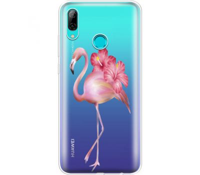 Силіконовий чохол BoxFace Huawei P Smart 2019 Floral Flamingo (35789-cc12)