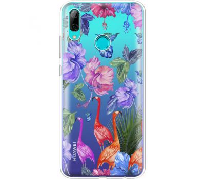 Силіконовий чохол BoxFace Huawei P Smart 2019 Flamingo (35789-cc40)