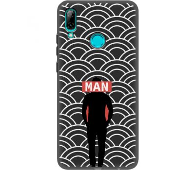 Силіконовий чохол BoxFace Huawei P Smart 2019 Man Pattern (35792-bk52)