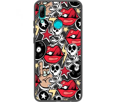 Силіконовий чохол BoxFace Huawei P Smart 2019 Rock Graffiti (35792-bk57)