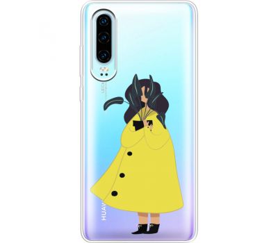 Силіконовий чохол BoxFace Huawei P30 Just a Girl (36852-cc60)