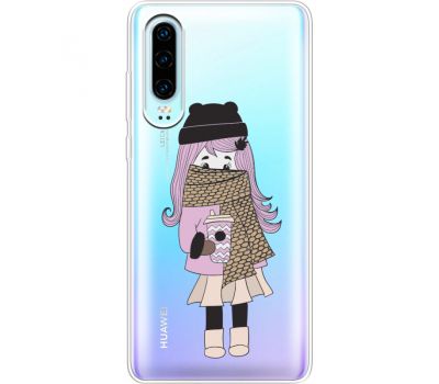 Силіконовий чохол BoxFace Huawei P30 Winter Morning Girl (36852-cc61)