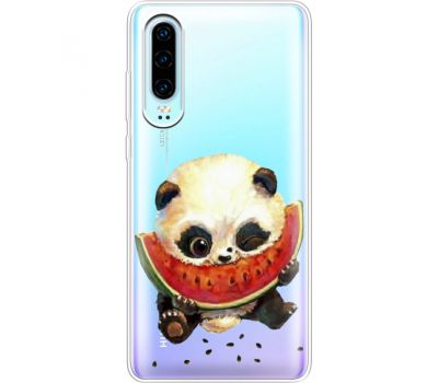 Силіконовий чохол BoxFace Huawei P30 Little Panda (36852-cc21)