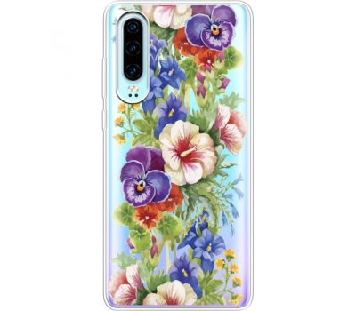 Силіконовий чохол BoxFace Huawei P30 Summer Flowers (36852-cc34)
