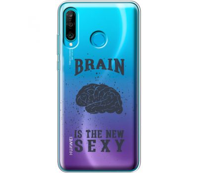 Силіконовий чохол BoxFace Huawei P30 Lite Sexy Brain (36872-cc47)