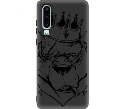 Силіконовий чохол BoxFace Huawei P30 Bear King (37049-bk30)