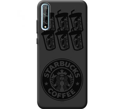 Силіконовий чохол BoxFace Huawei P Smart S Black Coffee (40426-bk41)