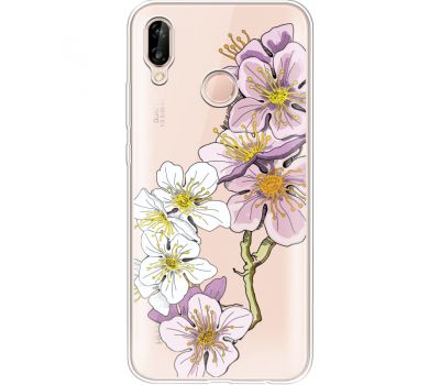 Силіконовий чохол BoxFace Huawei P20 Lite Cherry Blossom (34991-cc4)