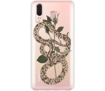 Силіконовий чохол BoxFace Huawei P20 Glamor Snake (35581-cc67)