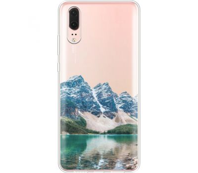 Силіконовий чохол BoxFace Huawei P20 Blue Mountain (35581-cc68)