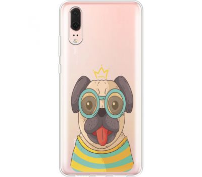 Силіконовий чохол BoxFace Huawei P20 King Mops (35581-cc16)