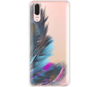 Силіконовий чохол BoxFace Huawei P20 Feathers (35581-cc48)