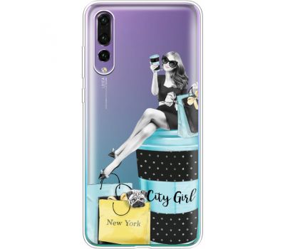 Силіконовий чохол BoxFace Huawei P20 Pro City Girl (36195-cc56)