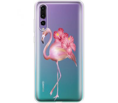 Силіконовий чохол BoxFace Huawei P20 Pro Floral Flamingo (36195-cc12)
