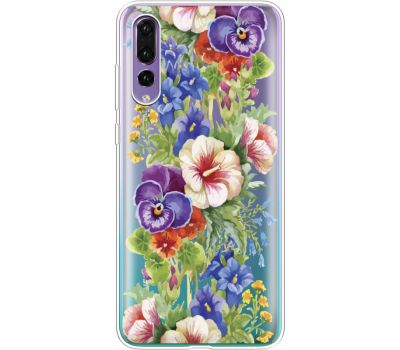 Силіконовий чохол BoxFace Huawei P20 Pro Summer Flowers (36195-cc34)