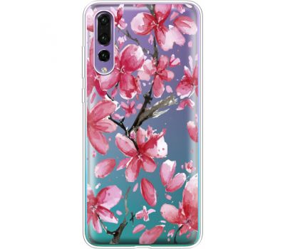 Силіконовий чохол BoxFace Huawei P20 Pro Pink Magnolia (36195-cc37)