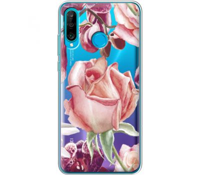 Силіконовий чохол BoxFace Huawei P30 Lite Rose (36872-cc27)