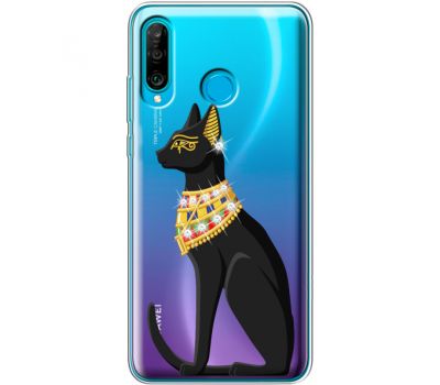 Силіконовий чохол BoxFace Huawei P30 Lite Egipet Cat (936872-rs8)