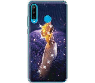 Силіконовий чохол BoxFace Huawei P30 Lite Girl with Umbrella (936872-rs20)