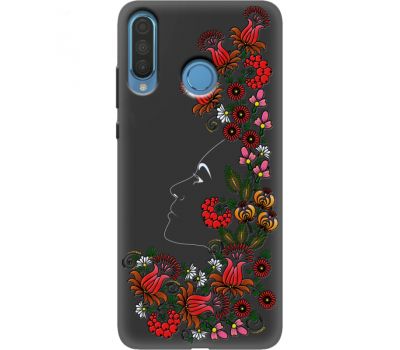 Силіконовий чохол BoxFace Huawei P30 Lite 3D Ukrainian Muse (37511-bk64)