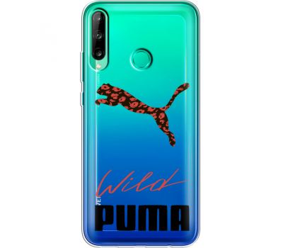 Силіконовий чохол BoxFace Huawei P40 Lite E Wild Cat (39375-cc66)