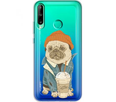 Силіконовий чохол BoxFace Huawei P40 Lite E Dog Coffeeman (39375-cc70)