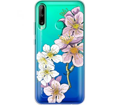 Силіконовий чохол BoxFace Huawei P40 Lite E Cherry Blossom (39375-cc4)