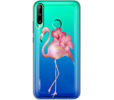 Силіконовий чохол BoxFace Huawei P40 Lite E Floral Flamingo (39375-cc12)