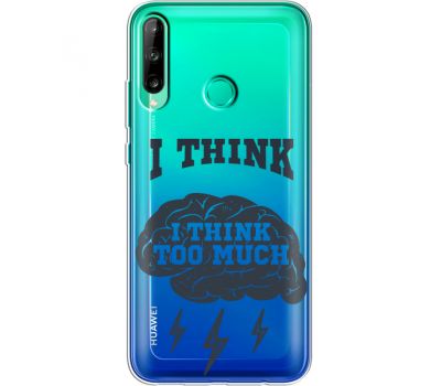 Силіконовий чохол BoxFace Huawei P40 Lite E Think (39375-cc46)