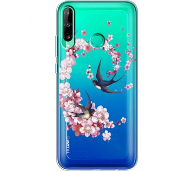 Силіконовий чохол BoxFace Huawei P40 Lite E Swallows and Bloom (939375-rs4)