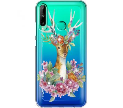 Силіконовий чохол BoxFace Huawei P40 Lite E Deer with flowers (939375-rs5)