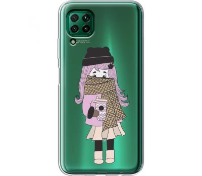 Силіконовий чохол BoxFace Huawei P40 Lite Winter Morning Girl (39380-cc61)