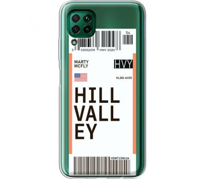 Силіконовий чохол BoxFace Huawei P40 Lite Ticket Hill Valley (39380-cc94)