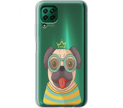 Силіконовий чохол BoxFace Huawei P40 Lite King Mops (39380-cc16)