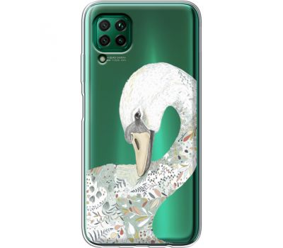 Силіконовий чохол BoxFace Huawei P40 Lite Swan (39380-cc24)