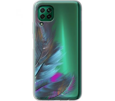 Силіконовий чохол BoxFace Huawei P40 Lite Feathers (39380-cc48)