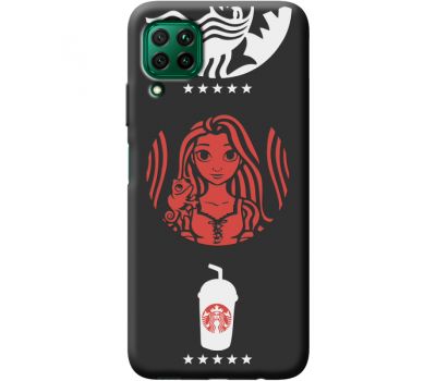 Силіконовий чохол BoxFace Huawei P40 Lite RedWhite Coffee (39655-bk43)