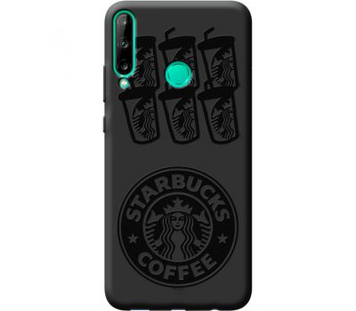 Силіконовий чохол BoxFace Huawei P40 Lite E Black Coffee (39656-bk41)
