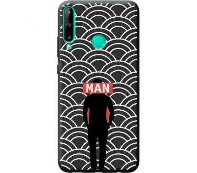 Силіконовий чохол BoxFace Huawei P40 Lite E Man Pattern (39656-bk52)