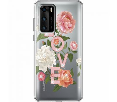 Силіконовий чохол BoxFace Huawei P40 Love (939747-rs14)