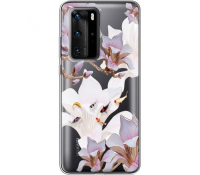 Силіконовий чохол BoxFace Huawei P40 Pro Chinese Magnolia (39751-cc1)