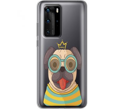 Силіконовий чохол BoxFace Huawei P40 Pro King Mops (39751-cc16)