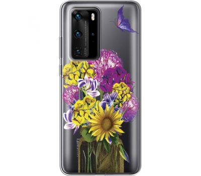 Силіконовий чохол BoxFace Huawei P40 Pro My Bouquet (39751-cc20)