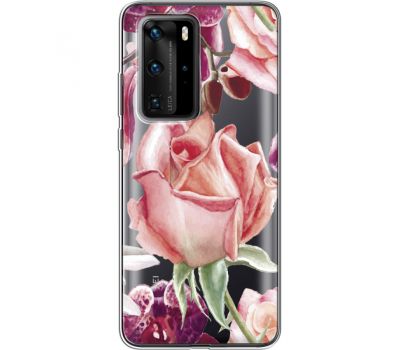 Силіконовий чохол BoxFace Huawei P40 Pro Rose (39751-cc27)