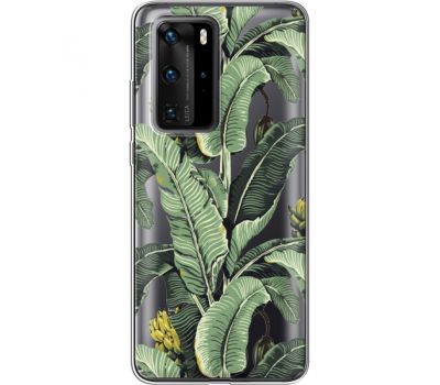 Силіконовий чохол BoxFace Huawei P40 Pro Banana Leaves (39751-cc28)