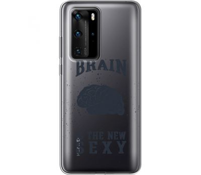 Силіконовий чохол BoxFace Huawei P40 Pro Sexy Brain (39751-cc47)
