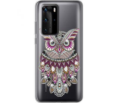 Силіконовий чохол BoxFace Huawei P40 Pro Owl (939751-rs9)