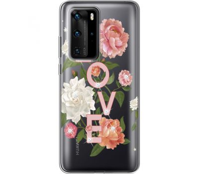 Силіконовий чохол BoxFace Huawei P40 Pro Love (939751-rs14)