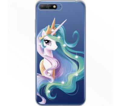 Силіконовий чохол BoxFace Huawei Y6 2018 Unicorn Queen (934967-rs3)